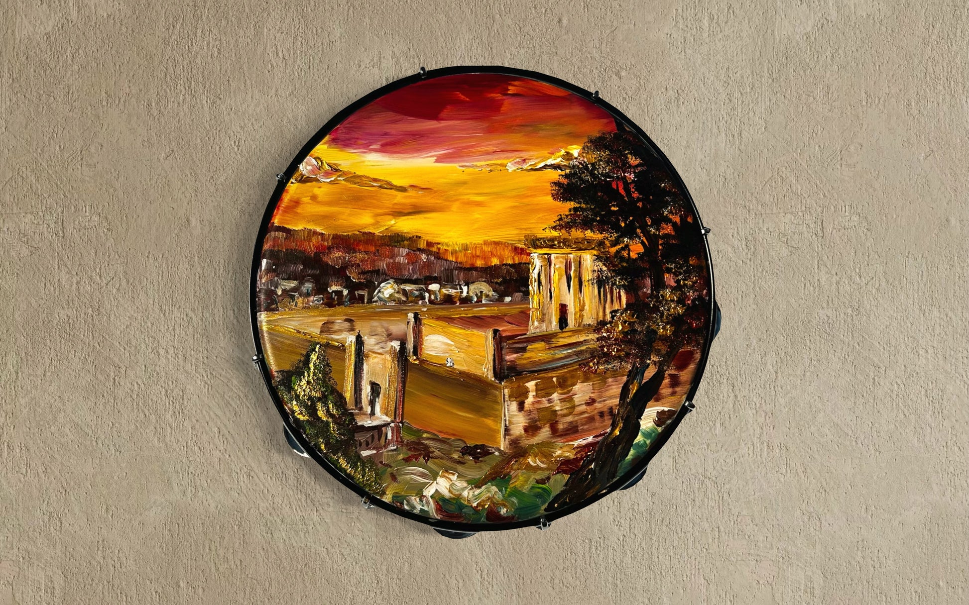 Bait Hamikdash On A Hill - Devora Rhodes Collection