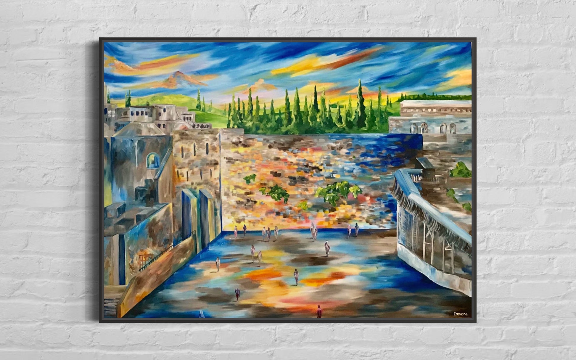 Kotel In The Spring - Devora Rhodes Collection