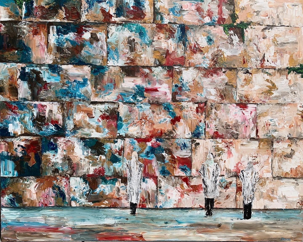 Teffilah At The Western Wall - Devora Rhodes Collection