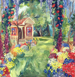 House in a Garden - Devora Rhodes Collection