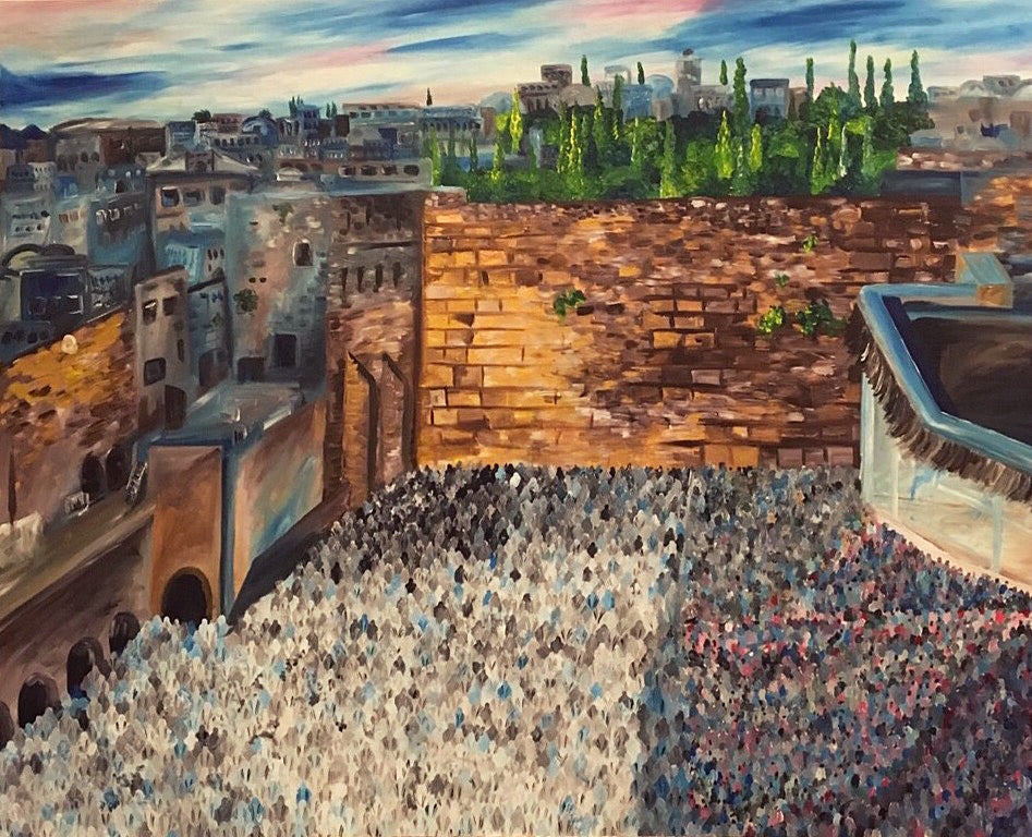 Yom Tov At The Kotel - Devora Rhodes Collection